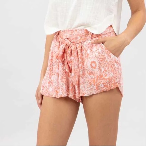 Rip Curl Pants - Ripcurl Golden Days Floral Shorts